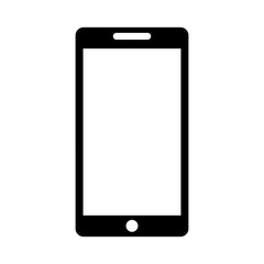 smartphone technology line icon vector illustration design