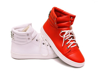  isolated sport fashionable shoes