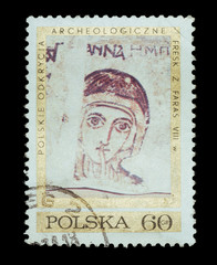Postage Stamp isolated