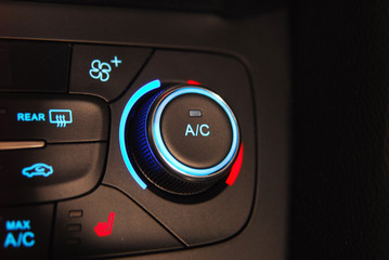 Naklejka premium automatic Car Air Conditioner
