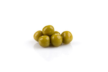 Marinated green peas
