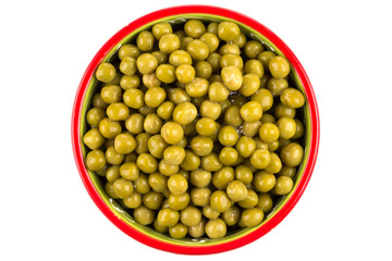 Marinated green peas