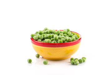 Green frozen peas