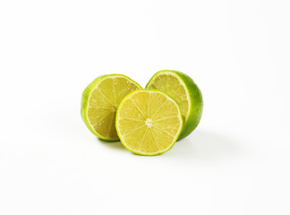 fresh lime halves