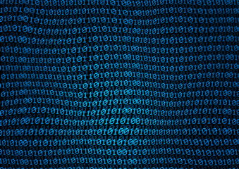ones and zeros - digital  binary code background