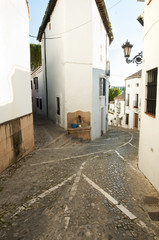 Fototapeta na wymiar Narrow Street - Ronda - Spain