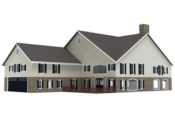 Two Story Mid Century House