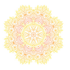 Mandala banner, Indian style. Bohemian Cards Unique cards for printing supplies