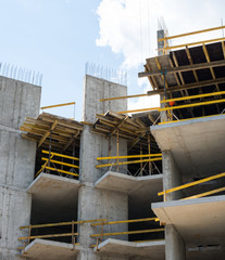 Concrete framework of the future building