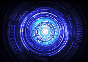 Digital global technology, abstract background