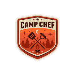 Camp chef badge