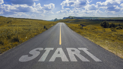 start on road