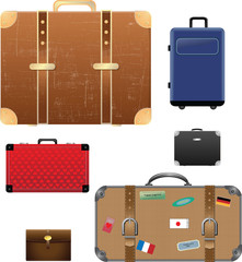 Set of suitcases 