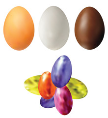 Eggs set