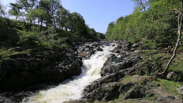 River North Esk near Edzell Angus Scotland 
