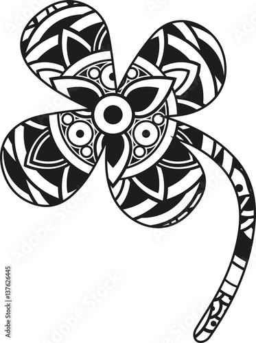 Download Mandala Clock Svg For Silhouette - SVG Layered