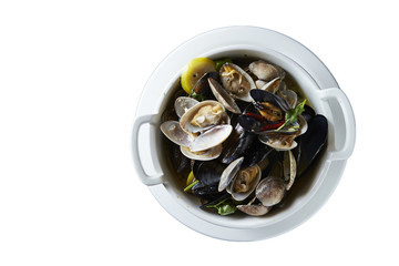 Boiled shellfish 