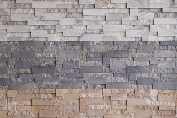 3 tone modern stone wall background/texture.