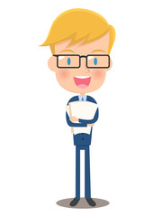 男性会社員　資料