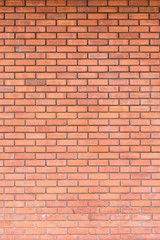 brick wall texture background material of industry building construction