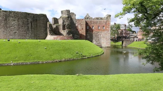 Exterior of Rothesay Castle Rothesay, Isle of Bute, Scotland