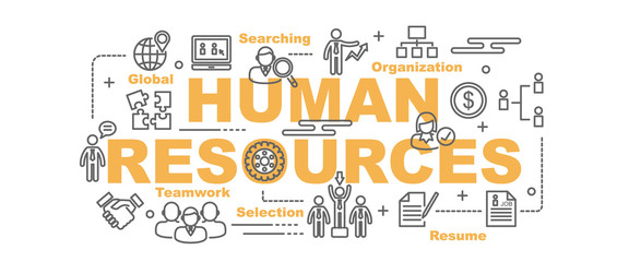 human resources vector banner