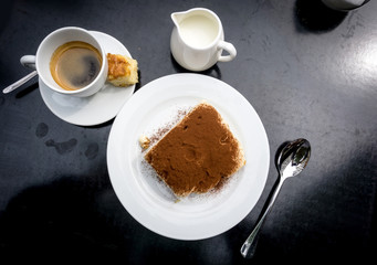 Classical Dessert homemade Tiramisu Cake