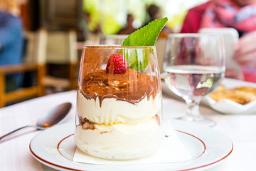 Classical Dessert homemade Tiramisu Cake