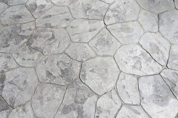 Rough mortar walls