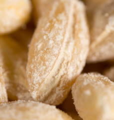 barley as background. macro