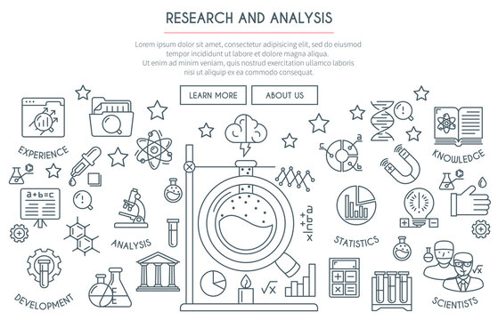 Research and Analysis Concept