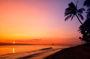 hawaii sunset