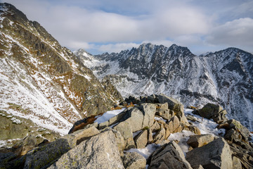 View in High Tatras National Park, Slovakia