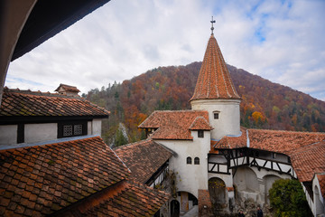 Bran Castle (Dracula Castle) in Bran, Romania