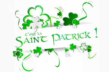 C'est la Saint Patrick ! - 17 mars