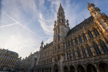 Town hall at Grand Place, Brussels