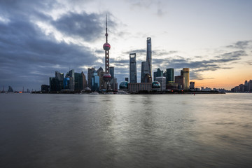 Naklejka premium Szanghaj w Chinach.