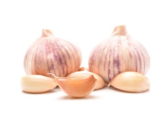 Garlic Isolated on white background