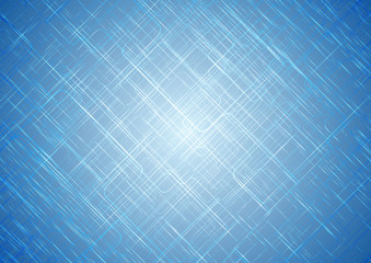 Tech shiny abstract blue background