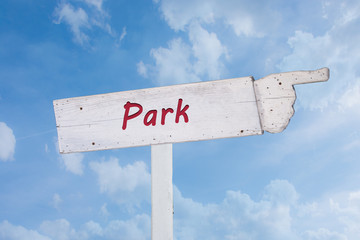 Schild 194 - Park
