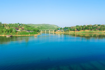 Fototapeta premium River, Tropical Rainforest, Summer, Water, Meadow