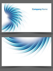 Vector corporate cards templates set. Elements for design. Magazine, annual reports vector templates. Eps10