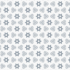 star and lines pattern