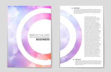 Fototapeta premium Abstract vector layout background set. For art template design, list, front page, mockup brochure theme style, banner, idea, cover, booklet, print, flyer, book, blank, card, ad, sign, sheet,, a4.