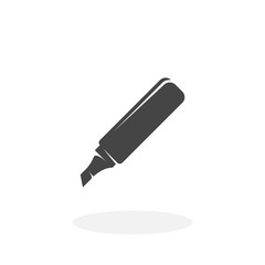 Marker Icon. Vector logo on white background
