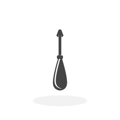 Screwdriver Icon. Vector logo on white background