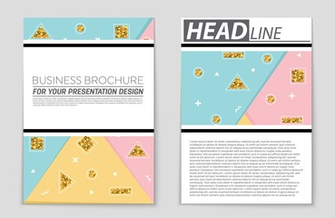 Abstract vector layout background set. For art template design, list, front page, mockup brochure theme style, banner, idea, cover, booklet, print, flyer, book, blank, card, ad, sign, sheet,, a4.