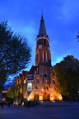 Sopot wieczorem/Sopot by night, Pomerania, Poland
