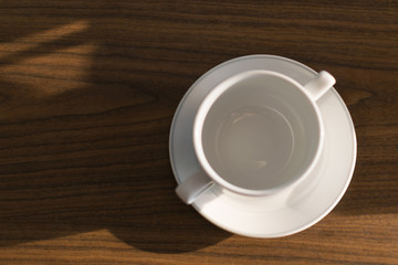 white coffee cup