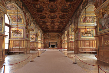 Fontainebleau palace, France 